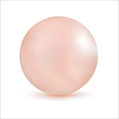3D-illustration,-sphere-with-a-Pearl-Effect