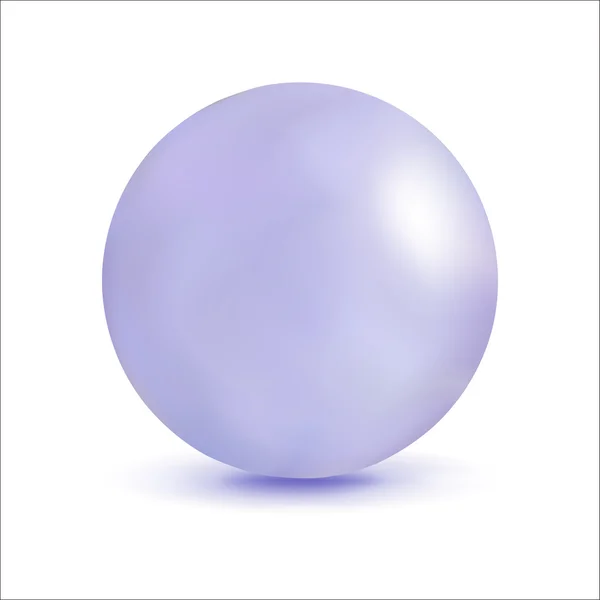 3D-illustration,-sphere-with-a-Pearl-Effect — Stok Vektör