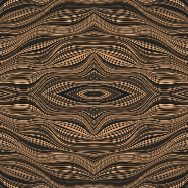 Seamless-vector-regular-pattern-in-yellow-brown-tones-Stylized-wood — Stockový vektor