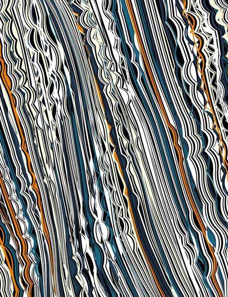 Multicolore-striped-background-Twisted-futuristic-space — Vettoriale Stock