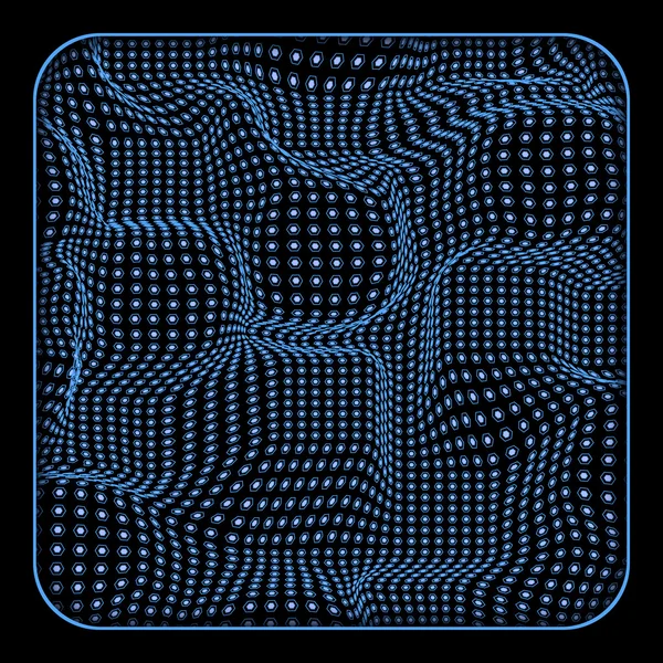 Abstract-low-poly-background-Volumetric-composition-with-Halftone-Effect