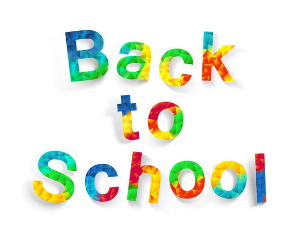 Back-to-σχολείο — Διανυσματικό Αρχείο