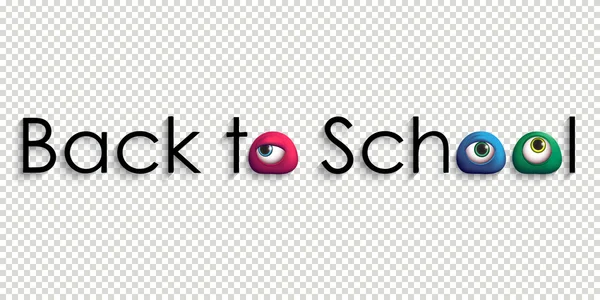 Welcome Back to School — Stock Vector