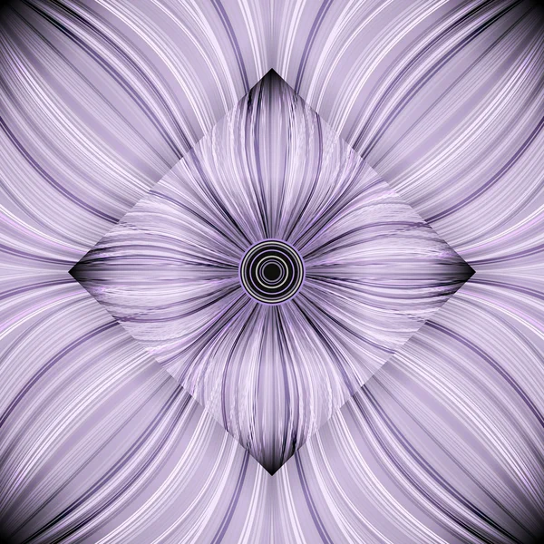 3D-abstract--Lilac-Floral-Background-with-Glowing-Lines — Stockvector