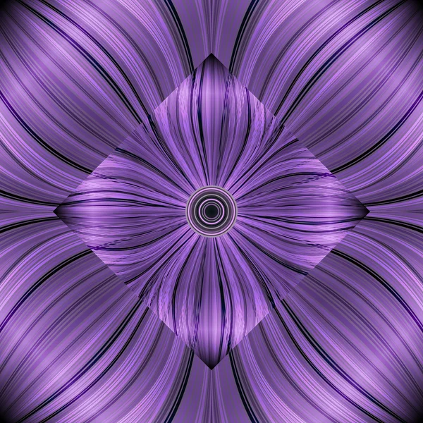 3d-abstrac-magenta-floral-background-with-glowing-lines — 스톡 벡터