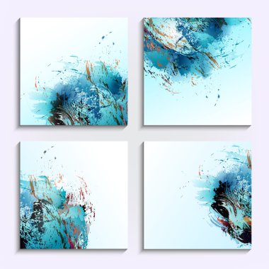 Set-of-banners-with-Colored-grungy-blots