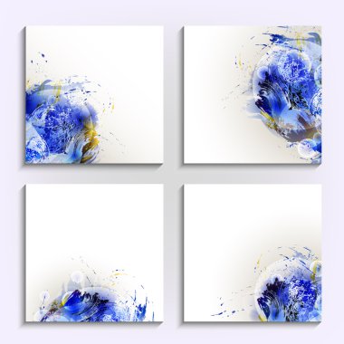 Set-of-banners-with-Colored-grungy-blots