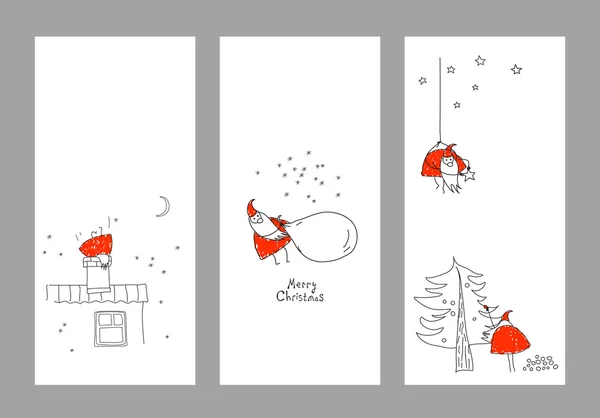 A-set-scenes-with-Santa-Claus