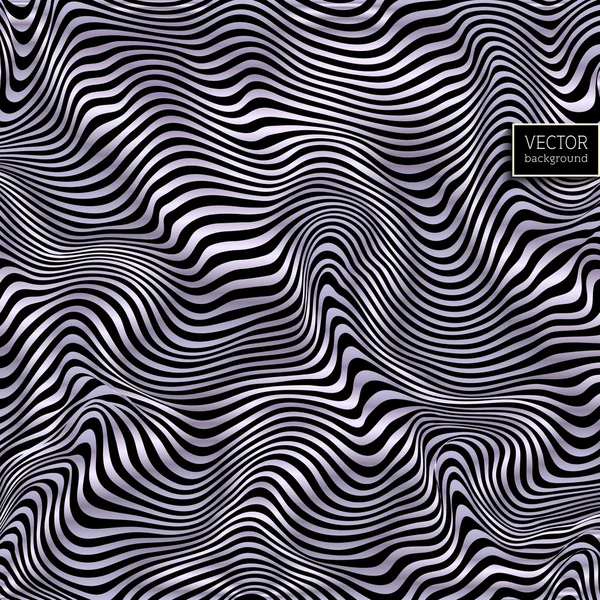 Wavy-mauve-striped-zebra-color-vector-background-Abstract-pattern — Stockvector