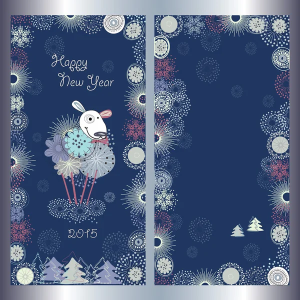 Schapen symbool 2015 — Stockvector