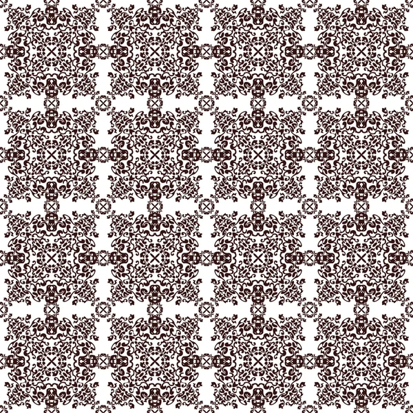 Seamless vintage floral pattern — Stock Vector