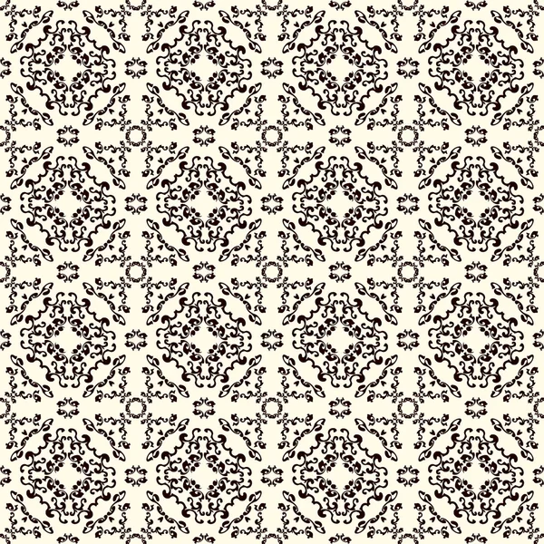 Seamless vintage floral pattern — Stock Vector