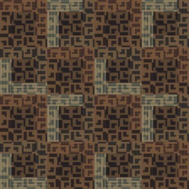 Geometrik desenler ile Seamless Modeli