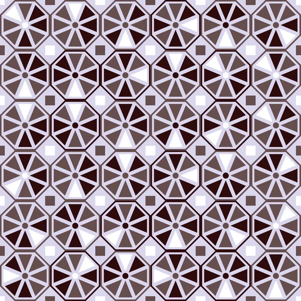 Vektorové bezešvé vzor. Stylový geometrické bezešvá textura barevných šestihranů — Stockový vektor