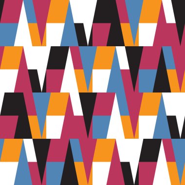 Parlak renkli geometrik seamless modeli