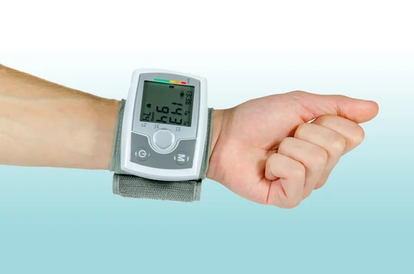 Device for blood pressure heart rate — Stock Photo, Image