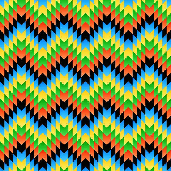 Aztec nahtlose Muster. Vektorillustration — Stockvektor