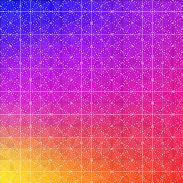 Colorful smooth gradient color background with Grid. Vector illustration — Stock Vector