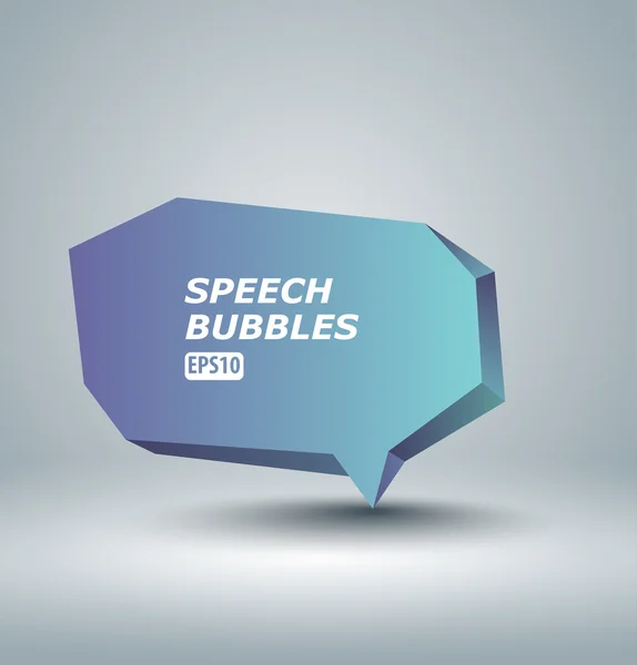 Speech bubble. — Stock Vector