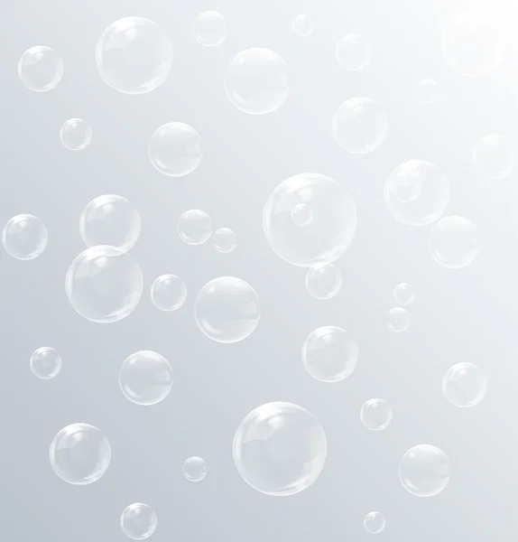 Mýdlové bubliny — Stockový vektor