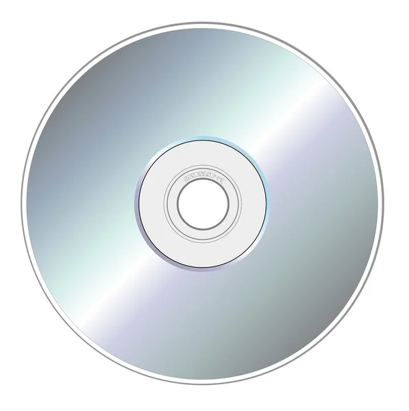 Isolated CD — Stock Vector