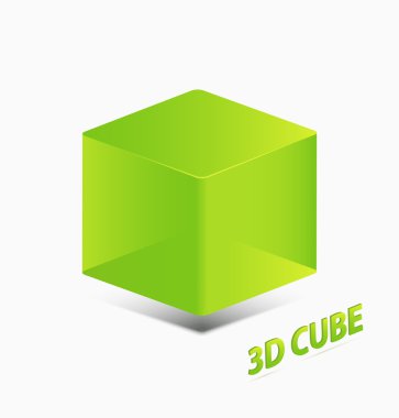 küp üzerinde beyaz izole.