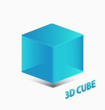 küp üzerinde beyaz izole.