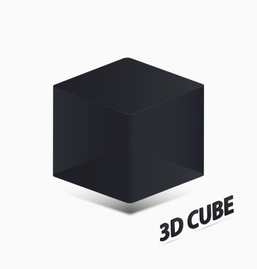 küp üzerinde beyaz izole.