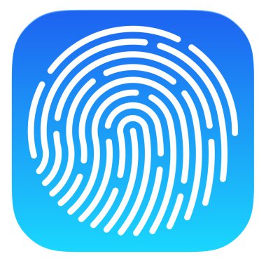 parmak izi uygulaması simgesi