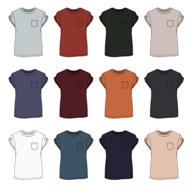 t-shirt şablonu