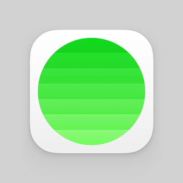 Buntes App-Symbol — Stockvektor