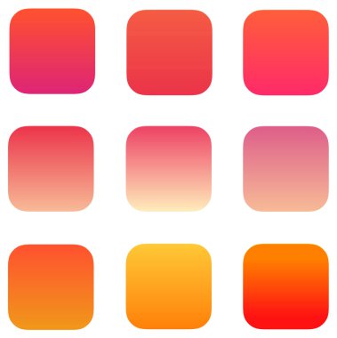 App simgeleri arka plan