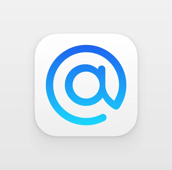 Mail-App-Symbol — Stockvektor