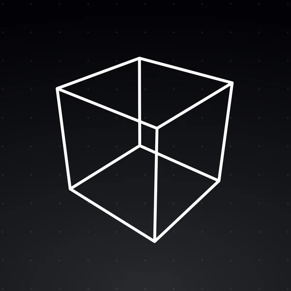 Куб дизайн — стоковий вектор