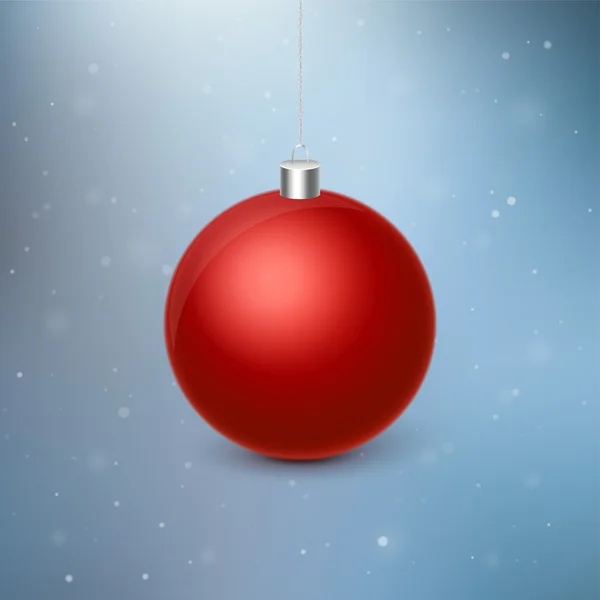 Bauble de Navidad — Vector de stock