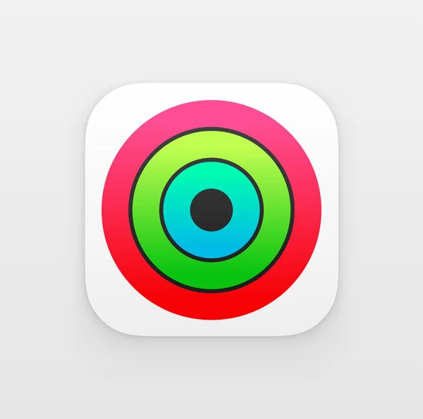 カラフルなアプリのアイコン — ストックベクタ