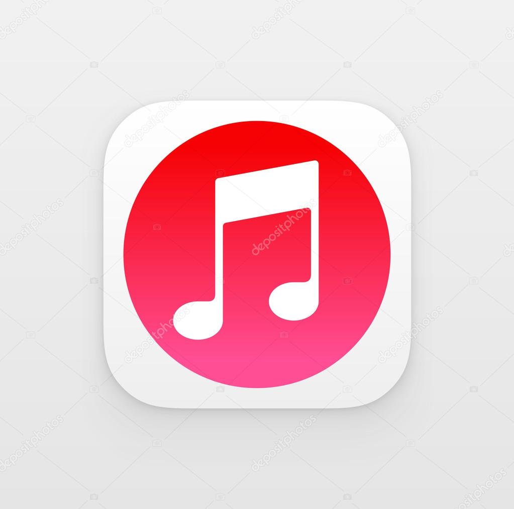Icon music app Music App icon — Stock Vector © Jizo 56636213