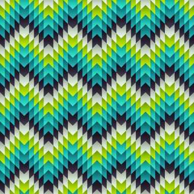 Aztek seamless modeli. Vektör