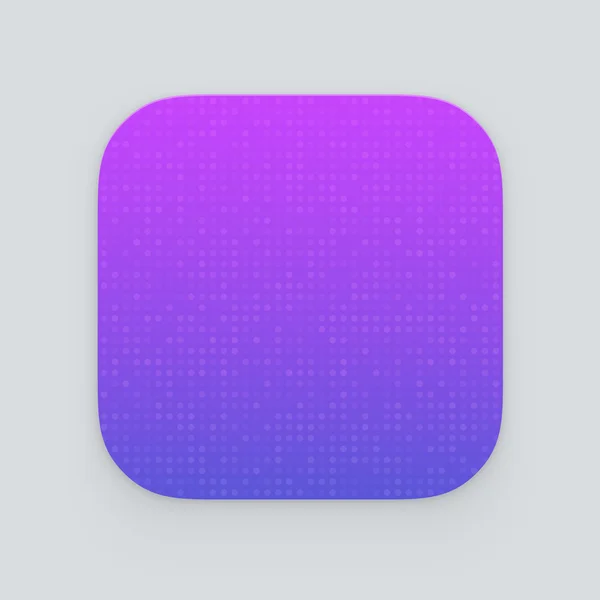 Icône de l'application colorée. Modèle vectoriel — Image vectorielle