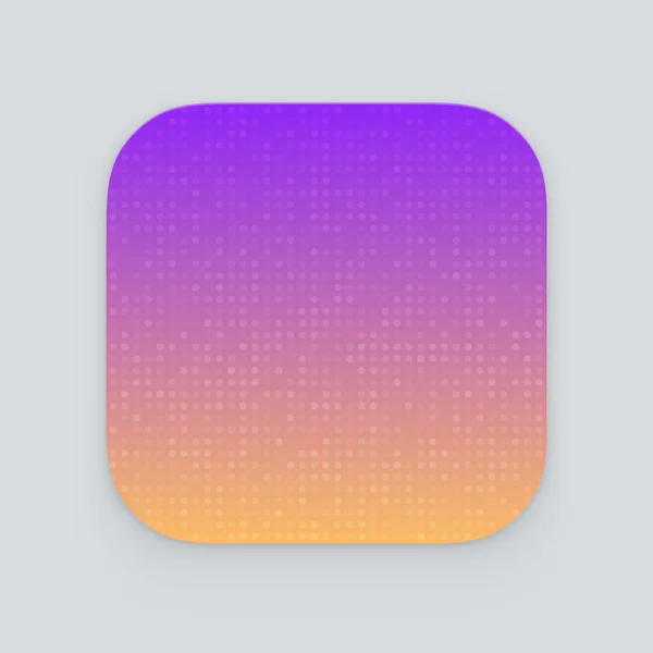 Icône de l'application colorée. Modèle vectoriel — Image vectorielle