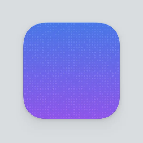 Kleurrijke app pictogram. Vector sjabloon — Stockvector