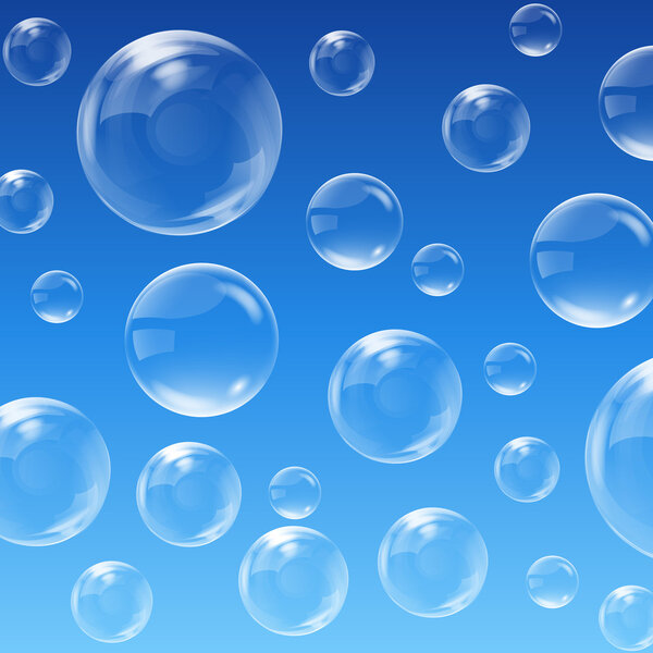 Bubbles background
