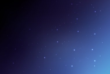 Yakın yıldızlar arka plan. Vektör çizim