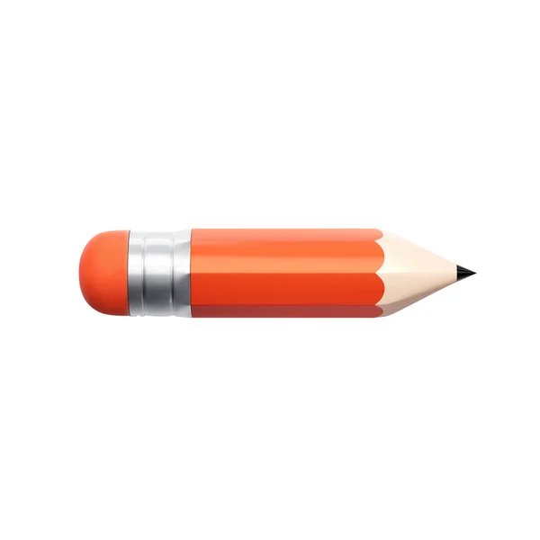 3D illustration penna med skugga — Stock vektor
