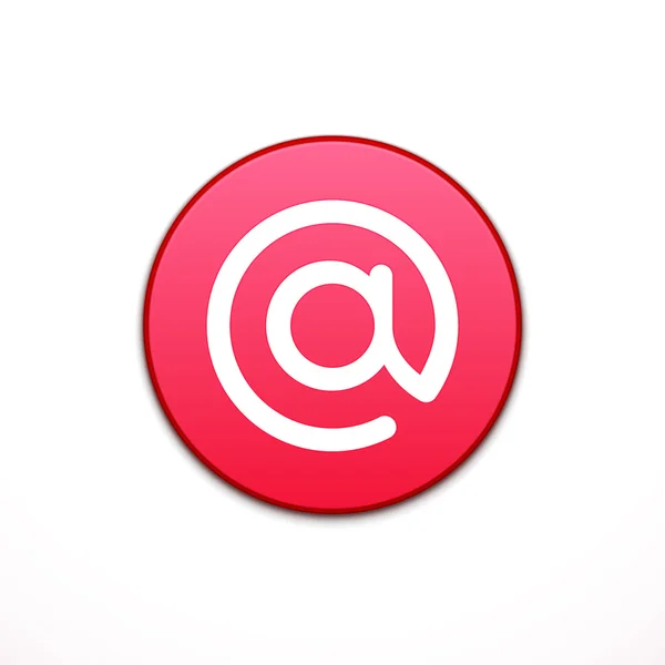 E-Mail-Symbol. Anwendung, Knopfsymbol — Stockvektor