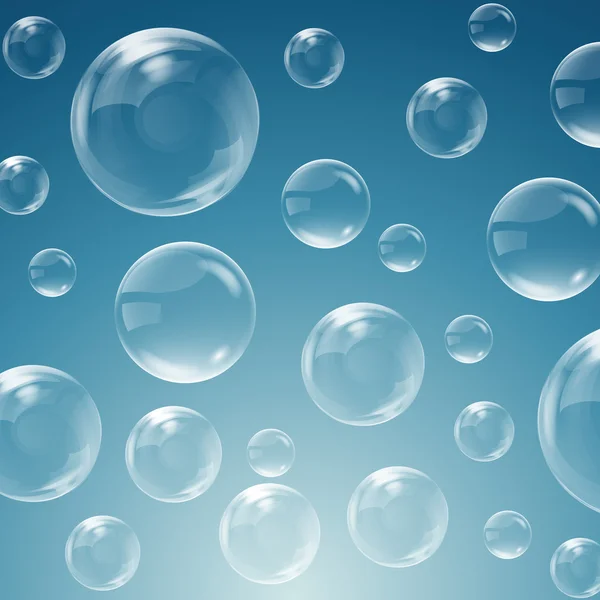 Kabarcıklar arka plan. Vektör çizim