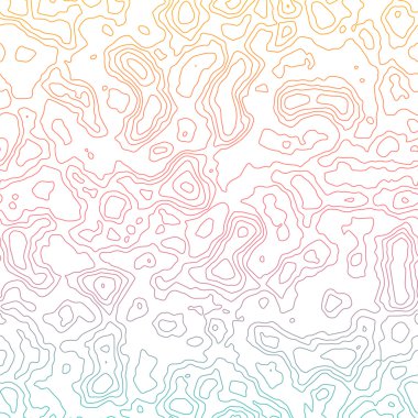 Topografik harita arka plan. Vektör çizim
