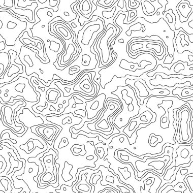 Topographic map background. Vector illustration clipart