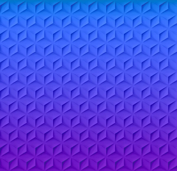 Patrón azul geométrico, fondo tecnológico. Ilustración con elementos geométricos — Foto de Stock