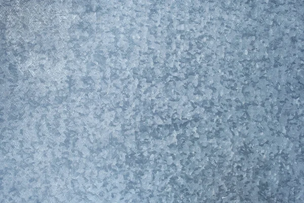 Textura Uma Folha Galvanizada Aço Galvanizado Textura Cor Azul Aço — Fotografia de Stock